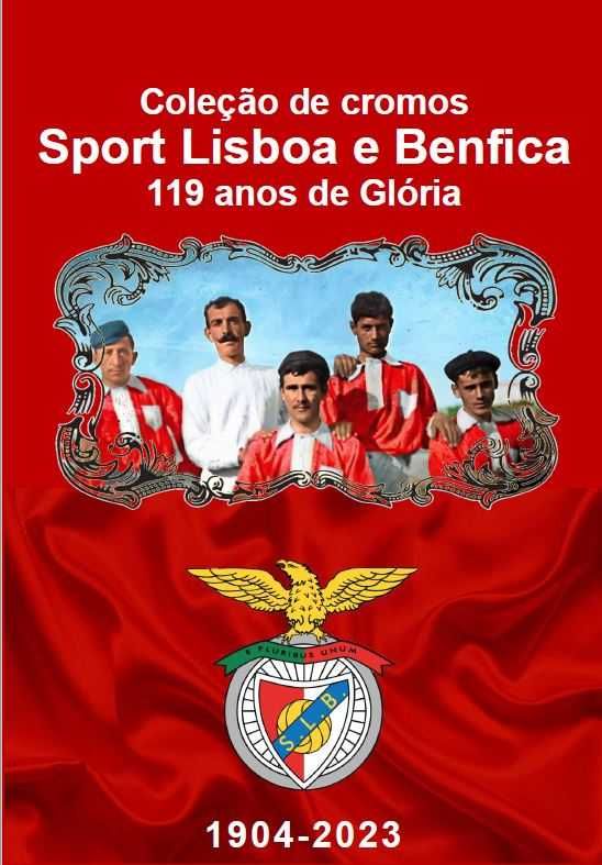 Coleção Impressa 602 cromos Sport Lisboa e Benfica