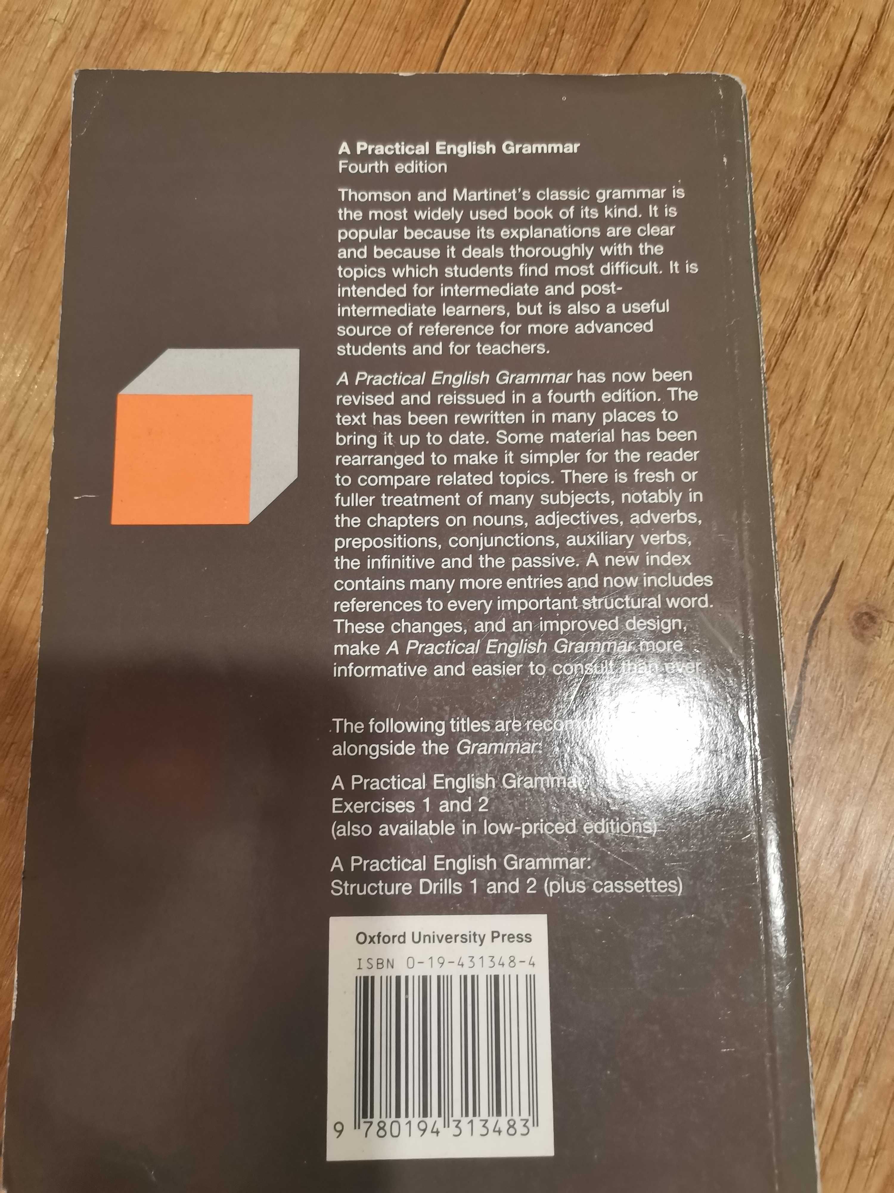 A practical English grammar. Thomson, Martinet.