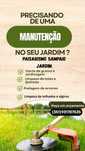 Manutenção de jardim e limpezas de quintal