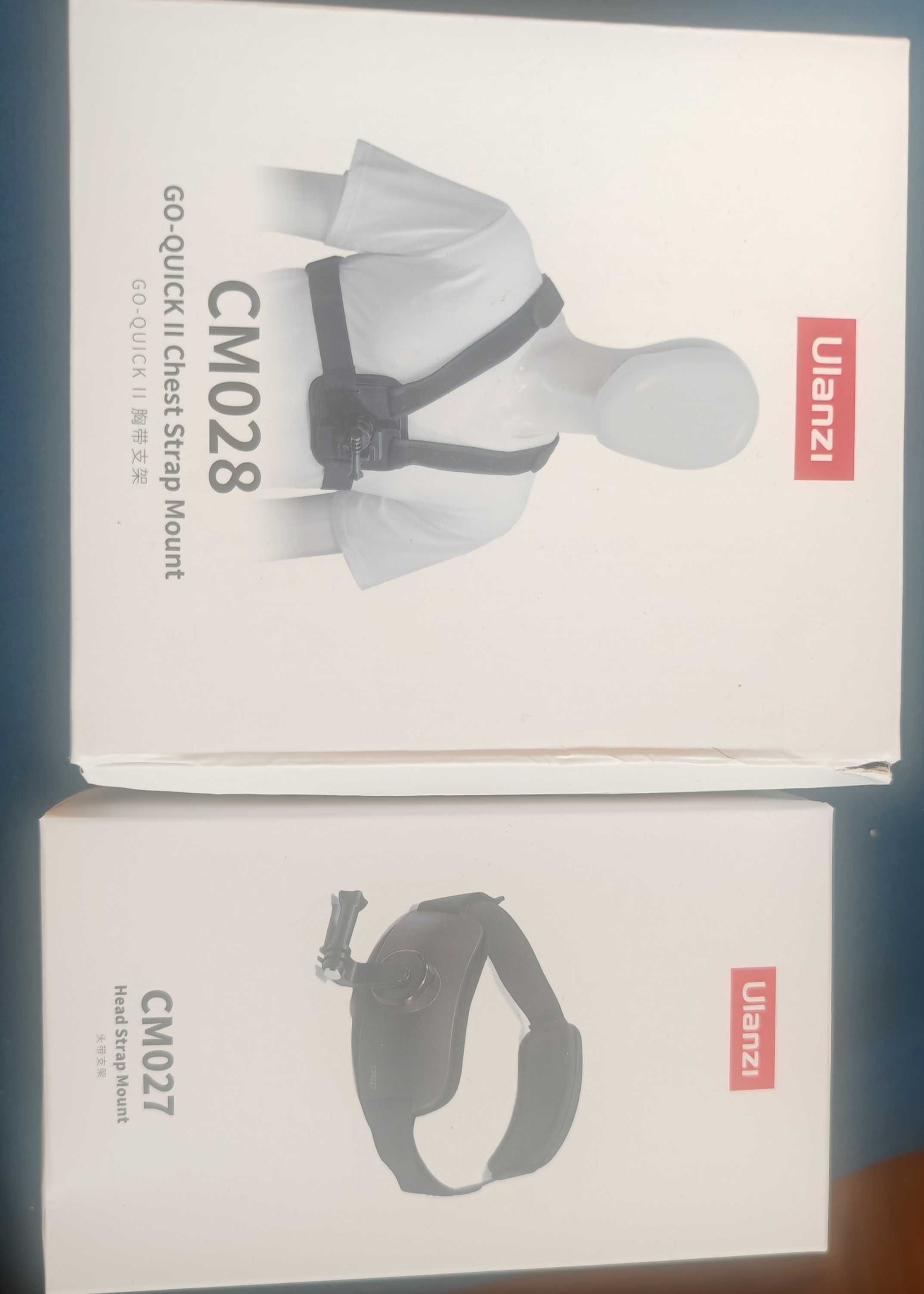Ulanzi uchwyty GOPRO, DJI, Insta360, ,Iphone,  Głowa i klatka piersowa