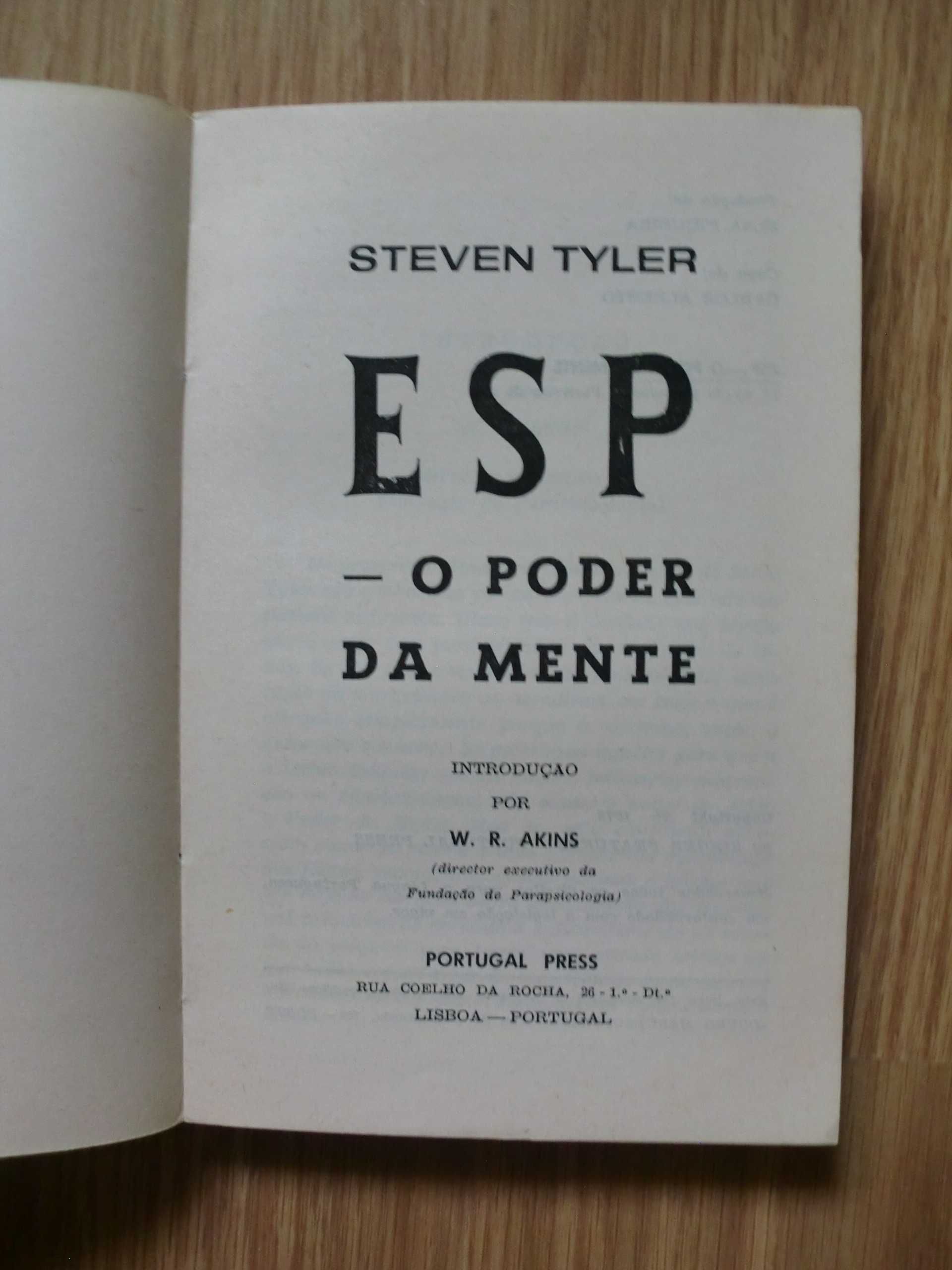 ESP e o poder da mente
de Steven Tyler