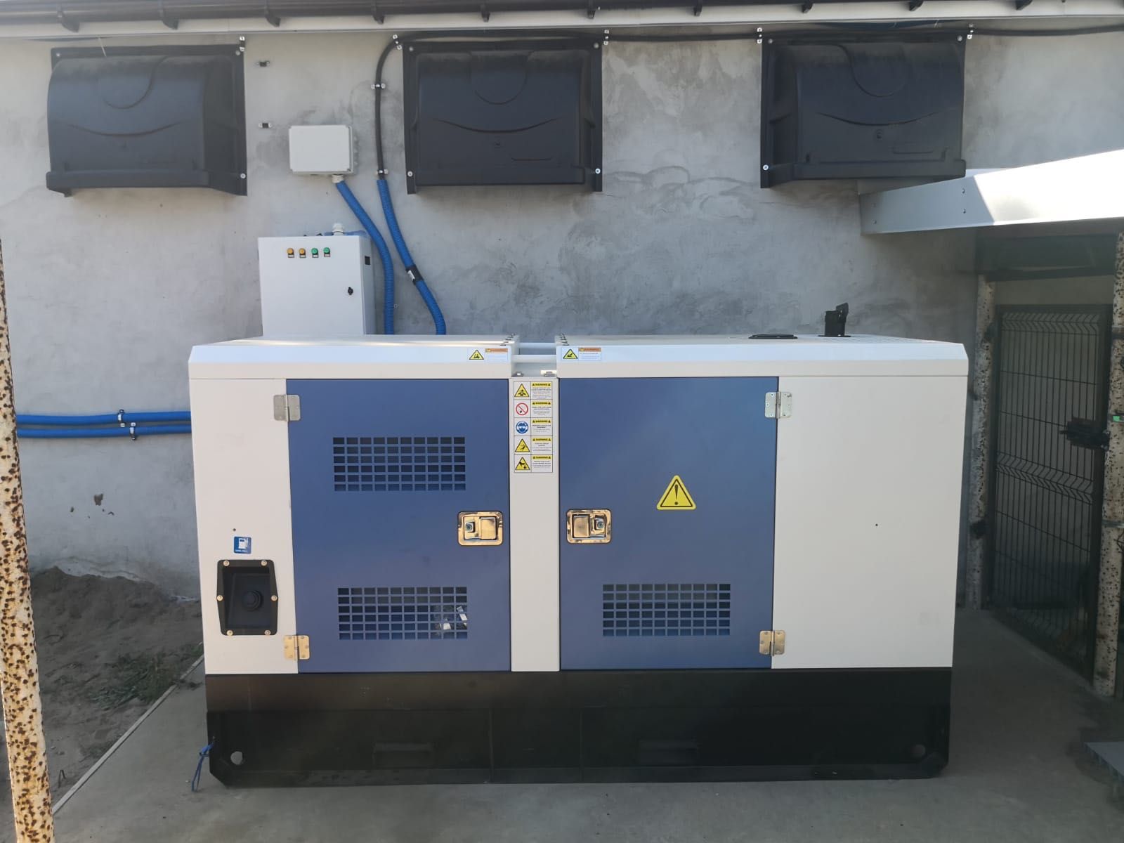 agregat prądotwórczy 60 / 66 kW z automatyka ATS nowy DIESEL AVR