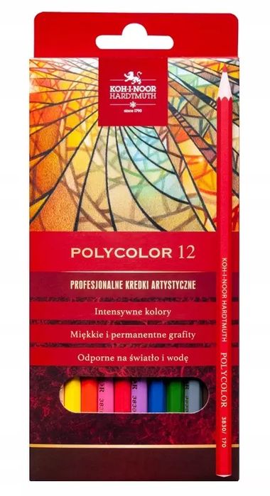 Kredki ołówkowe Koh-I-Noor 12 szt.. Koh-I-Noor