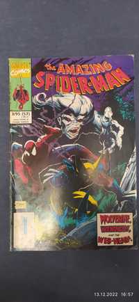 komiks Marvel spider man nr 3/95 stan bardzo dobry