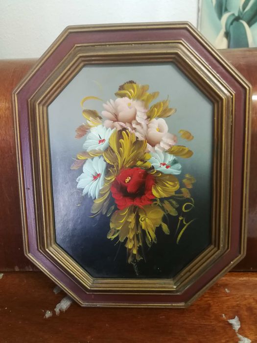 Quadro pintado a óleo