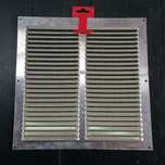 Grelha de ventilação 30X30CM em alumínio