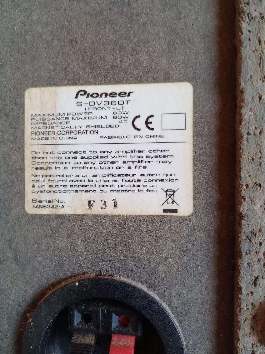 kolumny podlogowe pioneer s-dv36ot 40 vat