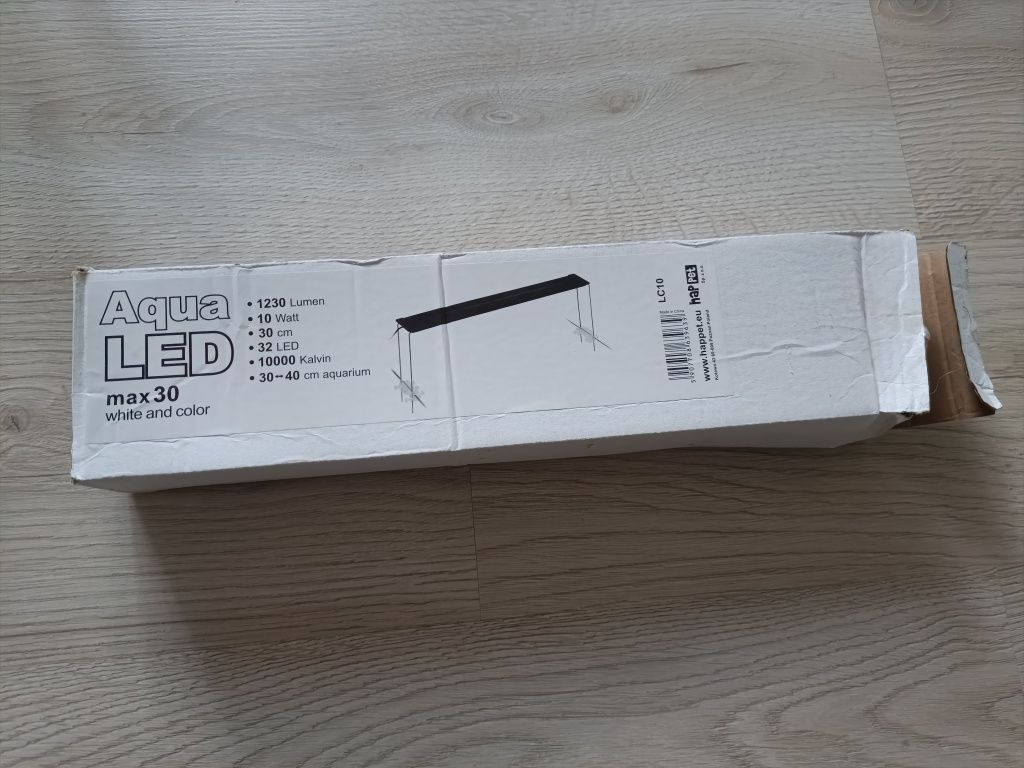 Oświetlenie lampa LED akwarium Aqua Led max 30 white and color