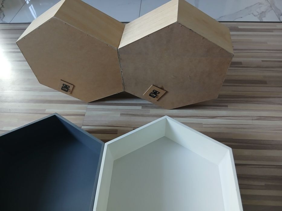 Dwukolorowe Półki x2