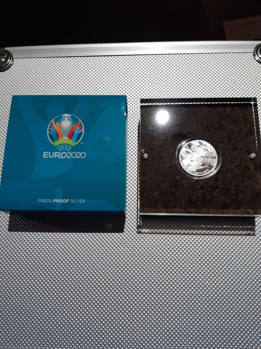 proof 2,5€ euro 2020  uefa prata