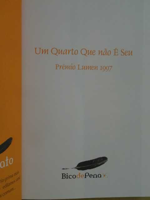 Um Quarto Que Não é Seu de Alicia Giménez Bartlett - 1ª Edição