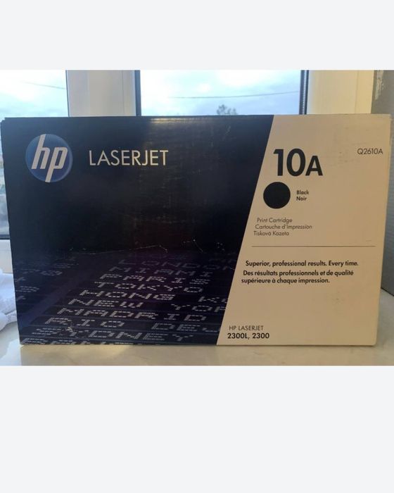 Картридж HP 10A оригінал-чорний,для принтерів HP LaserJet 2300/2300L