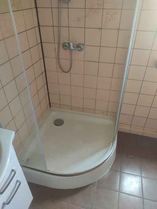 Kabina prysznicowa półokrągła 90x90 +brodzik