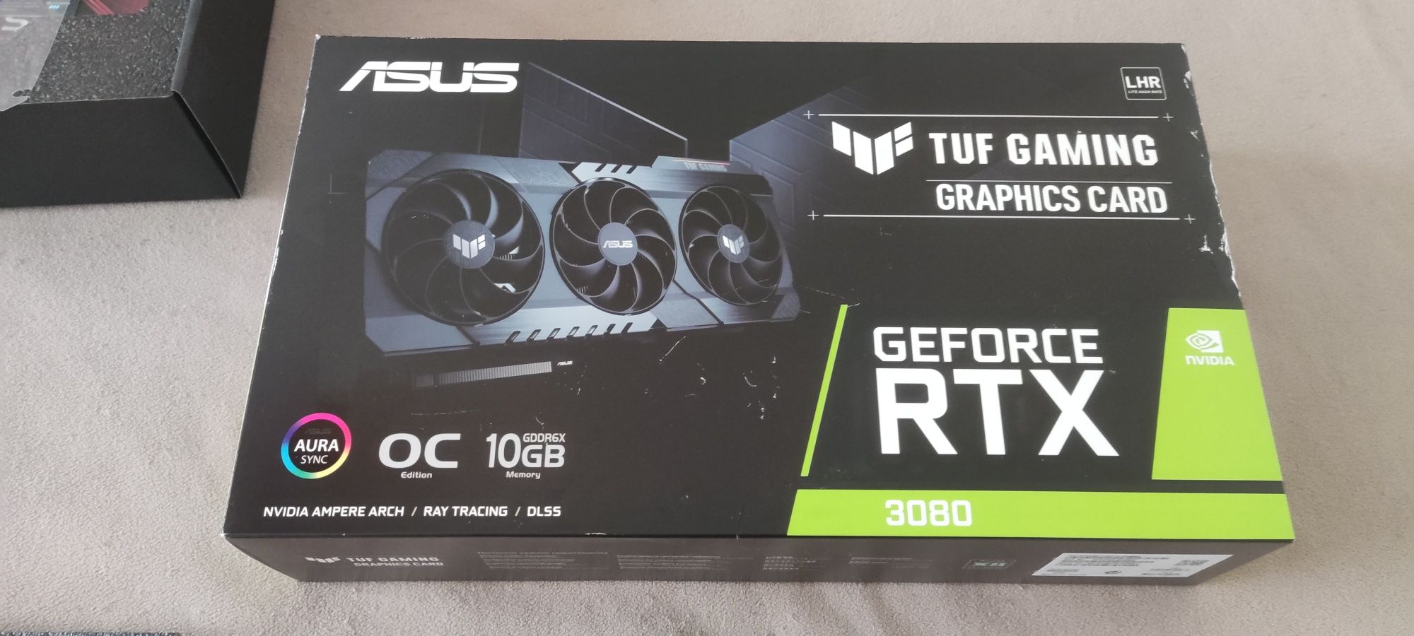 Asus TUF Gaming GeForce RTX 3080 V2 OC Edition LHR 10GB GDDR6X