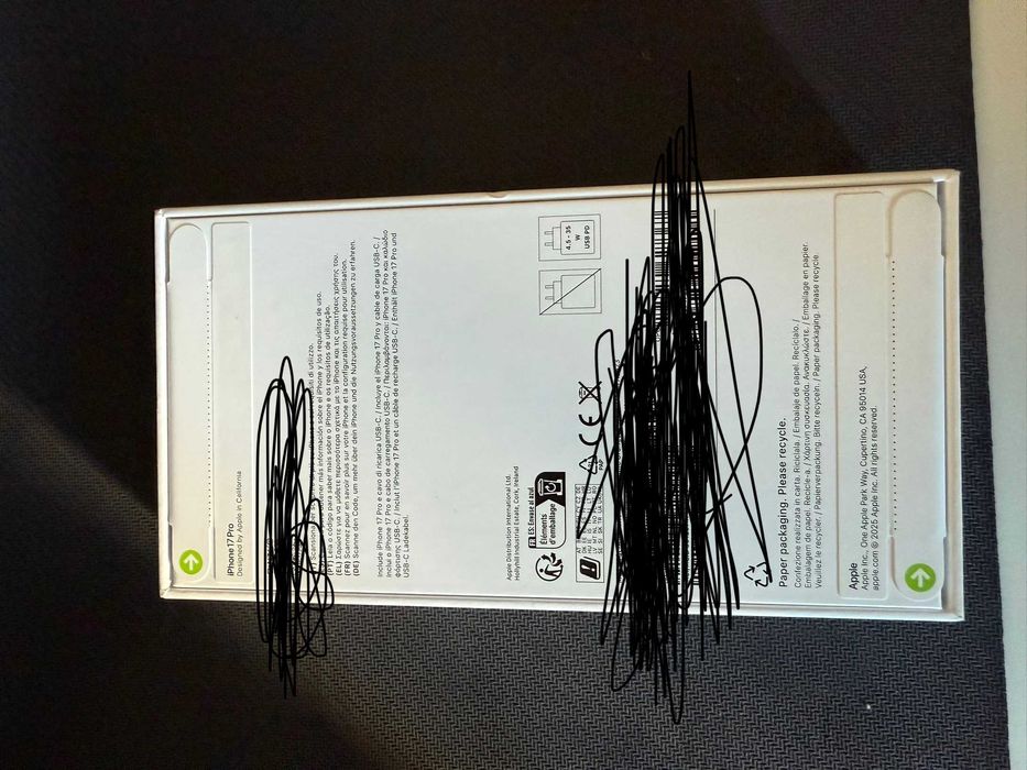 Iphone 17 pro / 256GB / NOVO / € 1.100