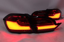 Lampy światła tylne tył FORD FIESTA MK8 17-21 HB RED SMOKE LED NEON