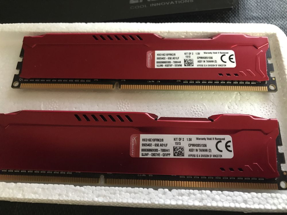 Память Kingston Fury DDR3 8Gb 1600Mhz