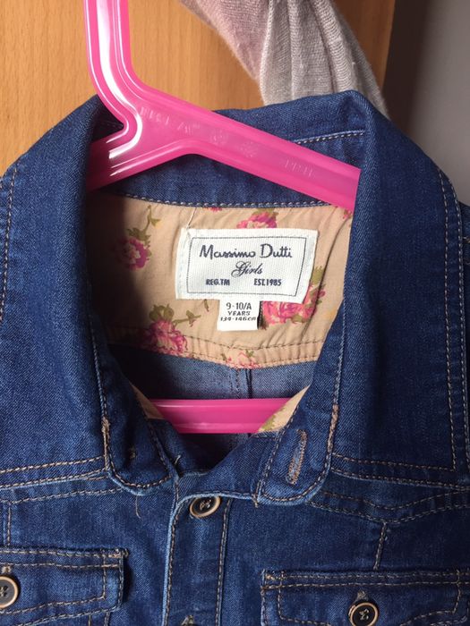 Vestido de ganga menina massimu dutti 9-10