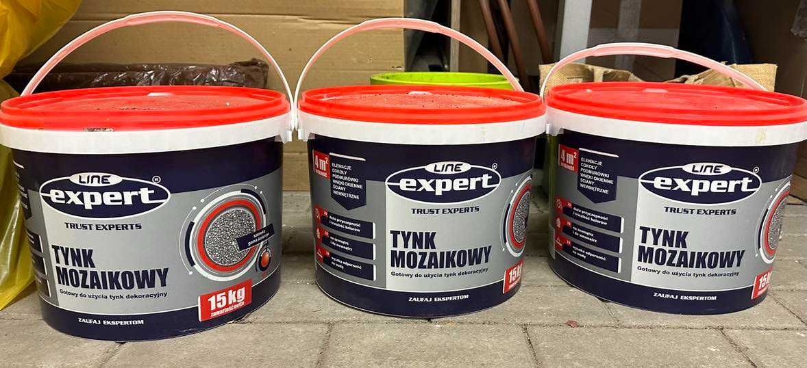 Tynk mozaikowy 3x15kg Line Expert