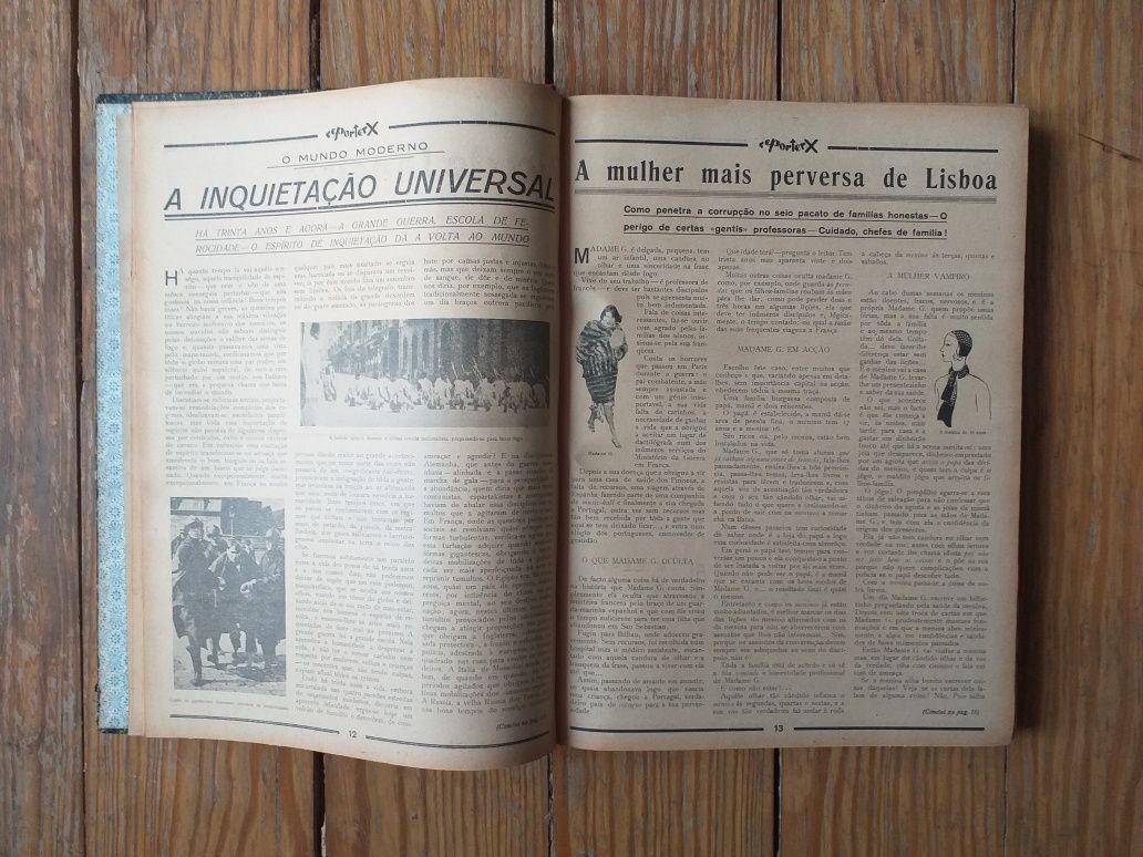 Repórter X (Reinaldo Ferreira) - 30 Números Encadernados (1931)