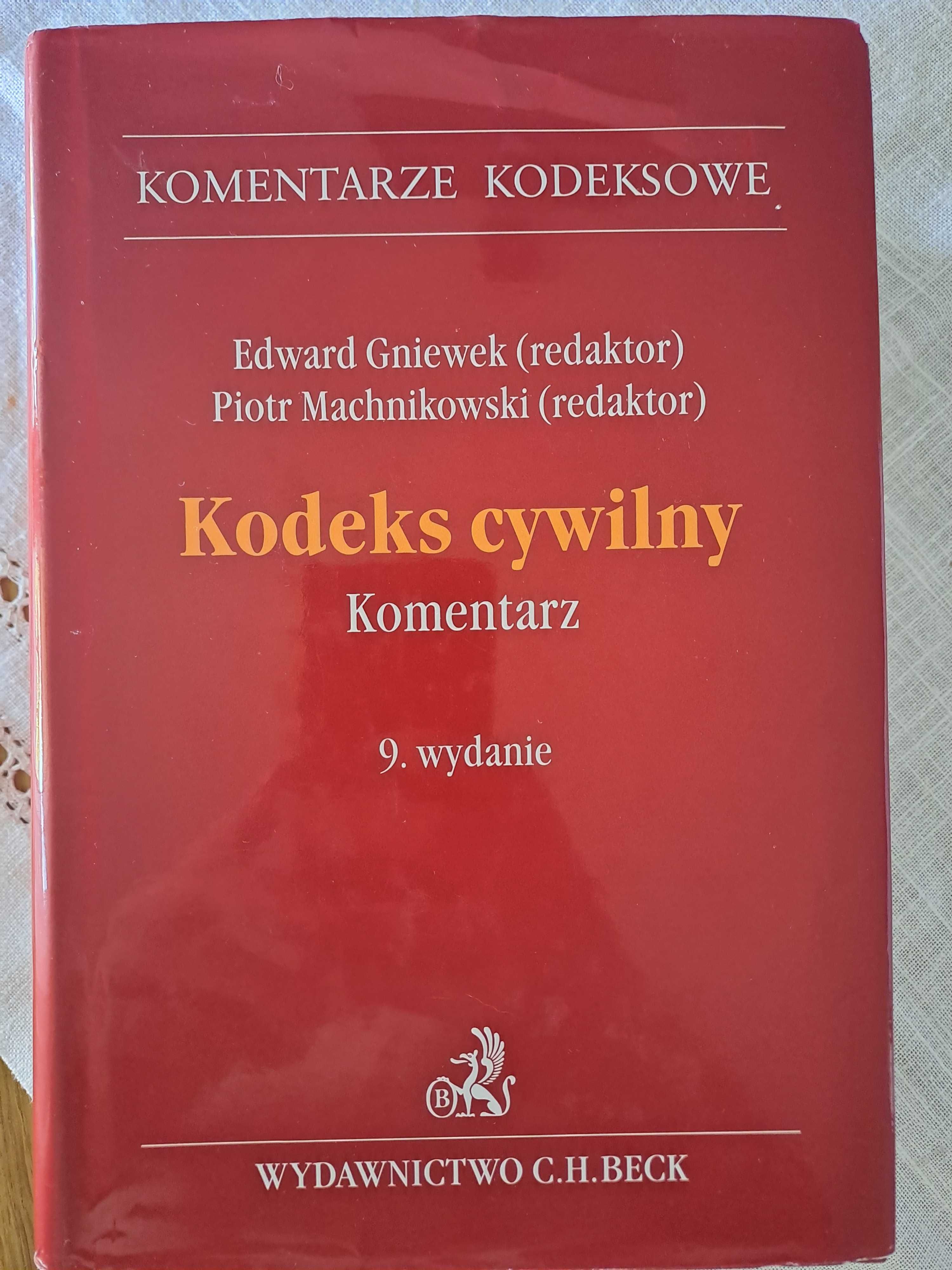 Komentarz, Kodeks cywilny Gniewek (KC), wyd. 9 (2019)