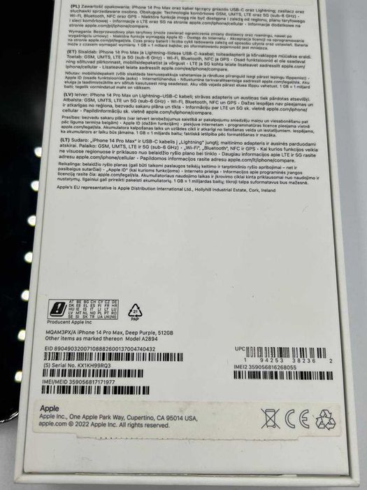 iPhone 14 Pro Max 512GB