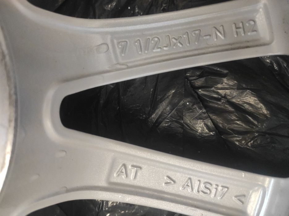 110 Felgi aluminiowe ORYGINAŁ BMW R 17 5x112 otwór 66,6 CZUJNIKI