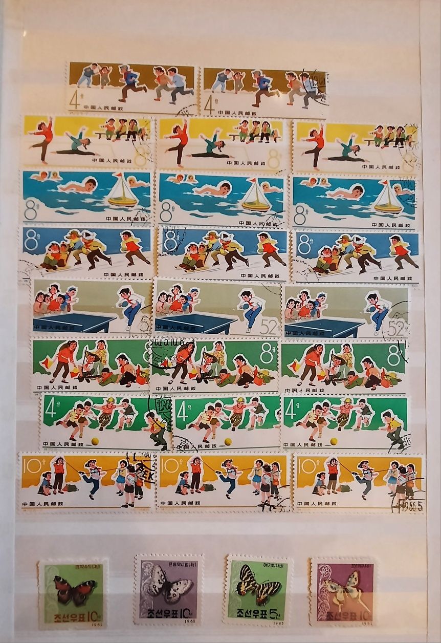 Почтовые марки  Китай состояние идеальное