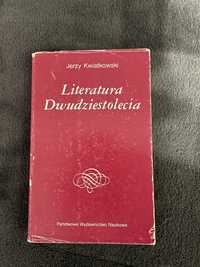 Literatura dwudziestolecia Jerzy Kwiatkowski