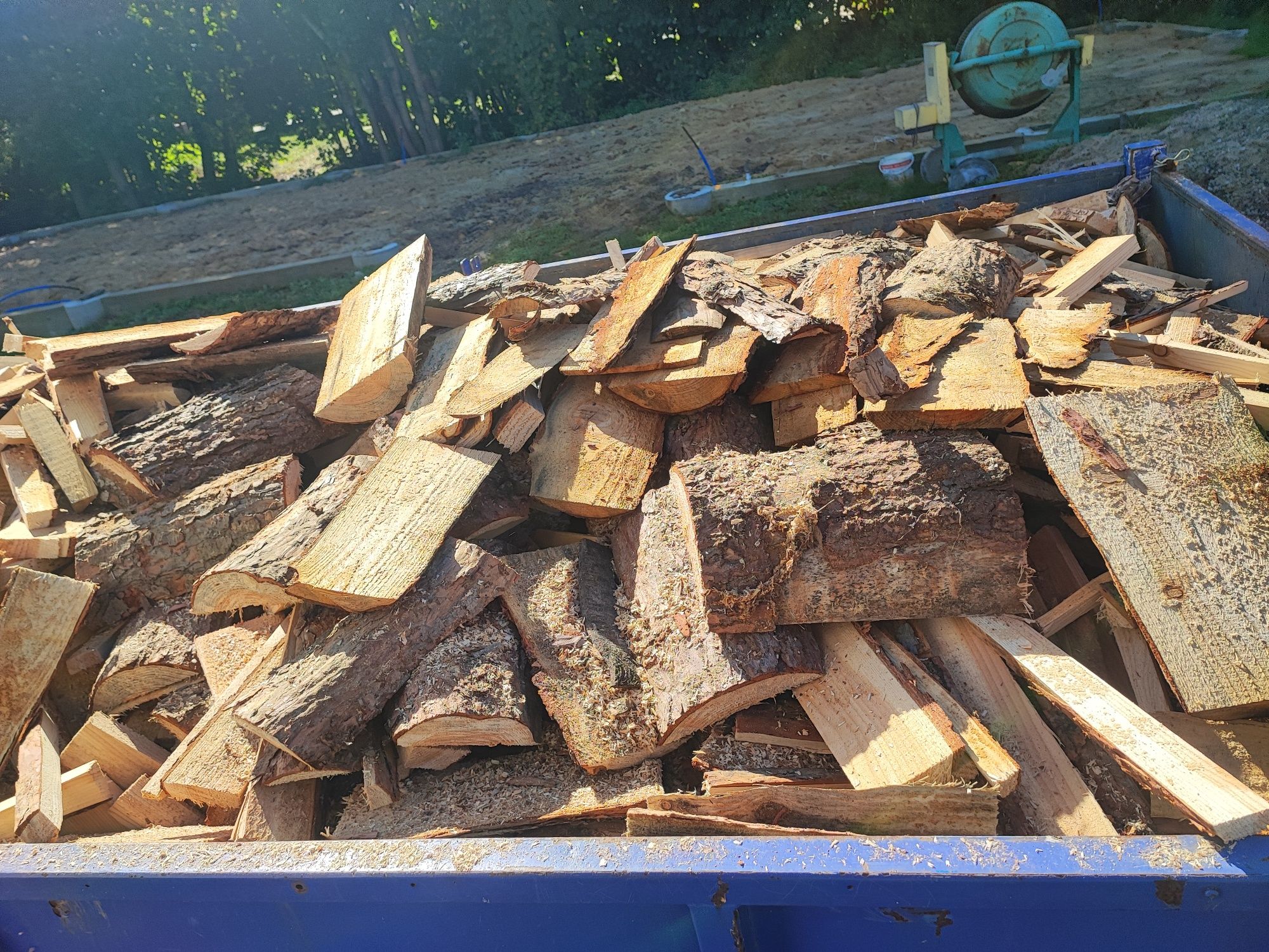 Opał zrzyny tertaczne SOSNA podsuszona