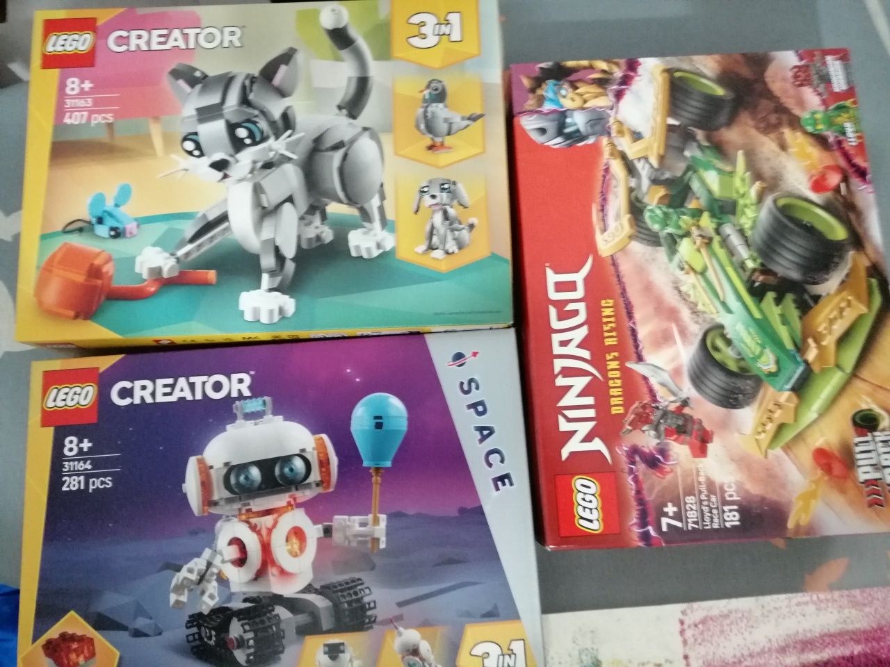 Lego Creator 31164, 3w1 nowe