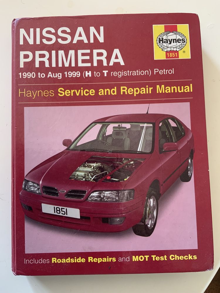 Manual de reparação do Nissan Primera
