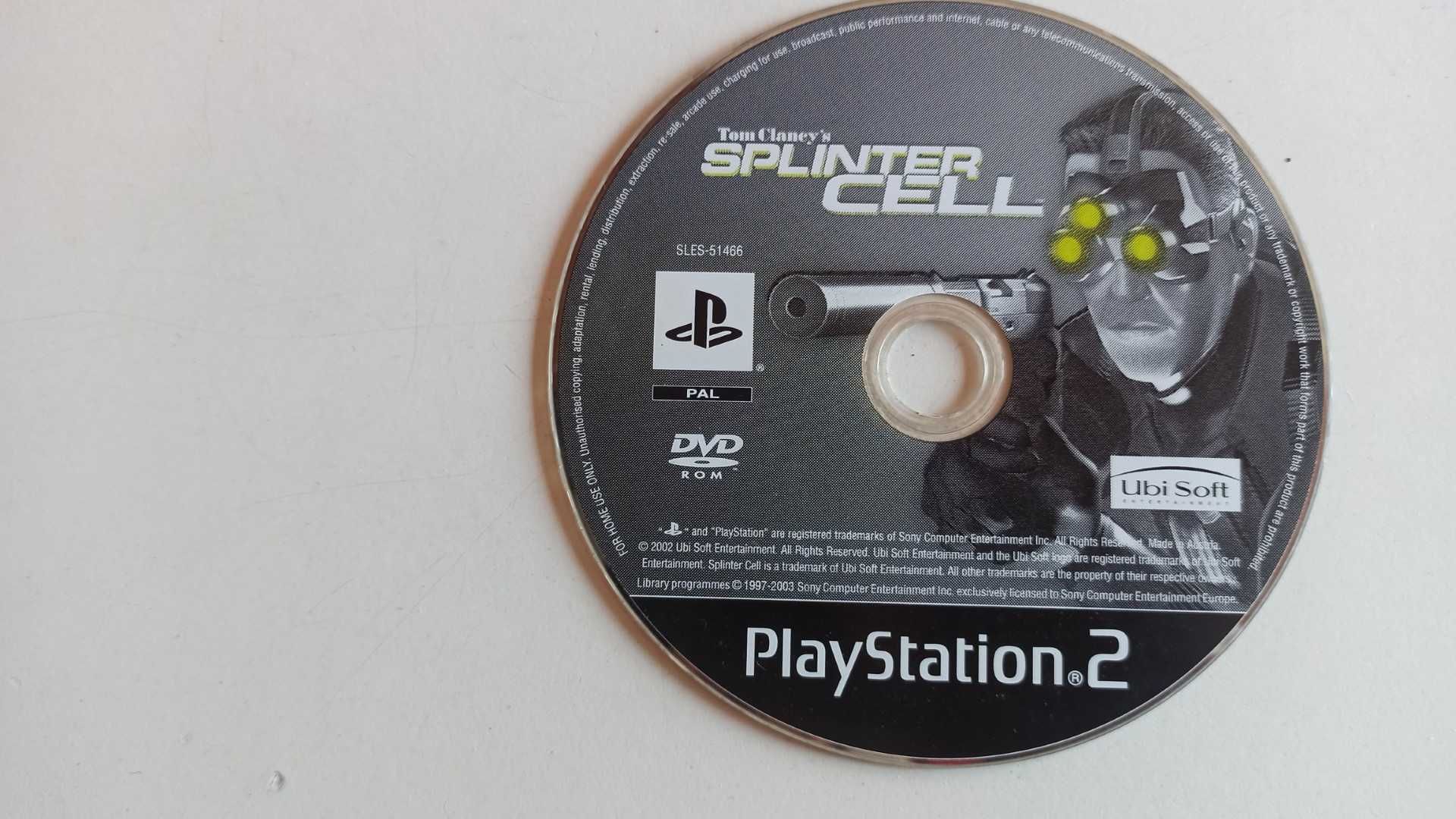 Jogo Tom Clancy's Splinter Cell - PS2 (sem capa)