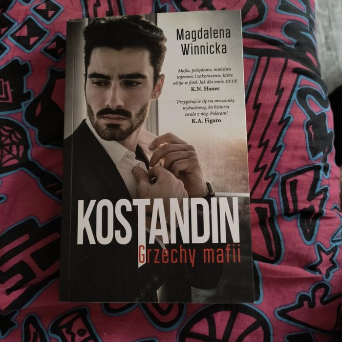 Książka "Kostandin grzechy mafii"