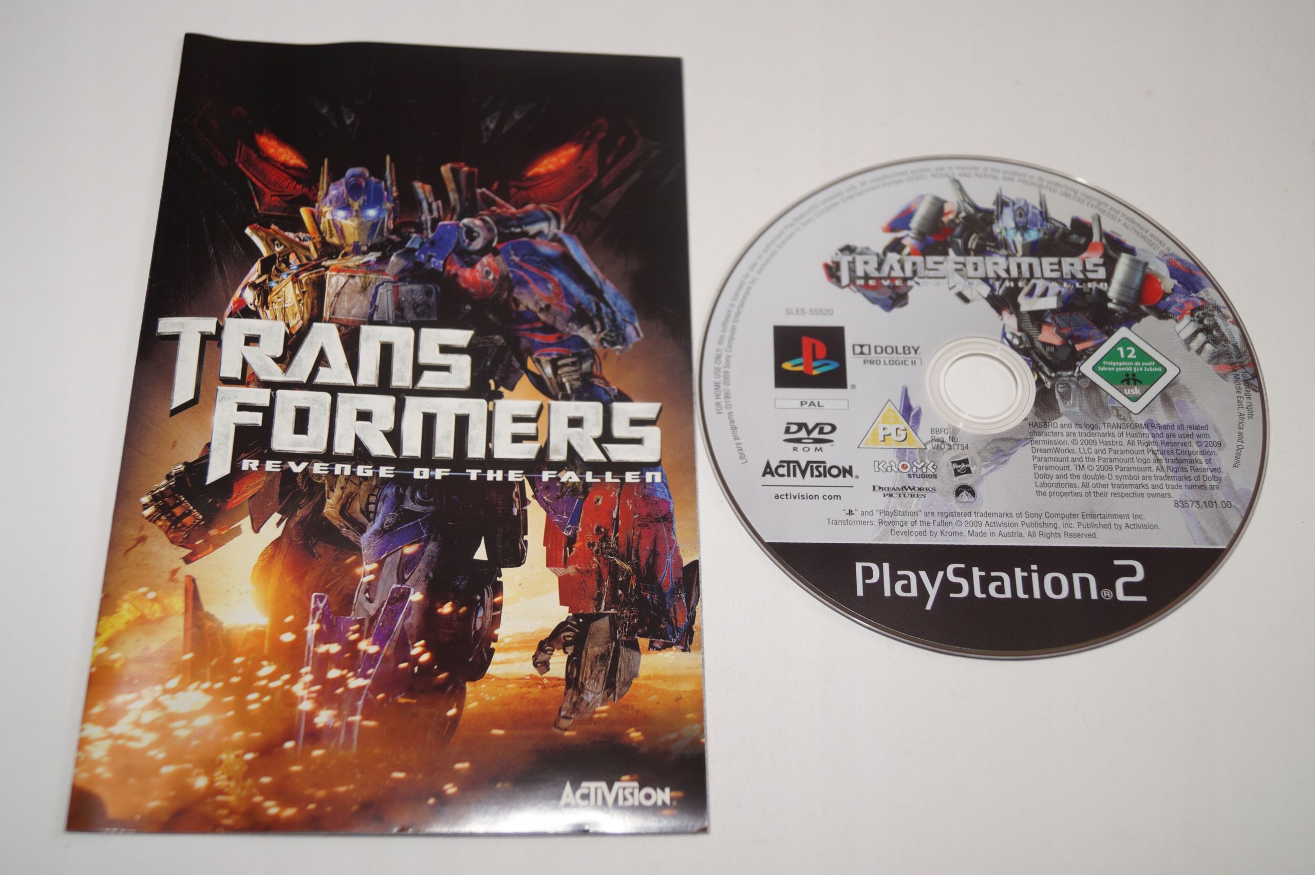 Gra Transformers Revenge Of The Falen (Ps2)
