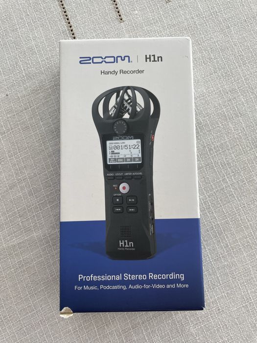 Gravador Zoom H1n – Excelente estado!