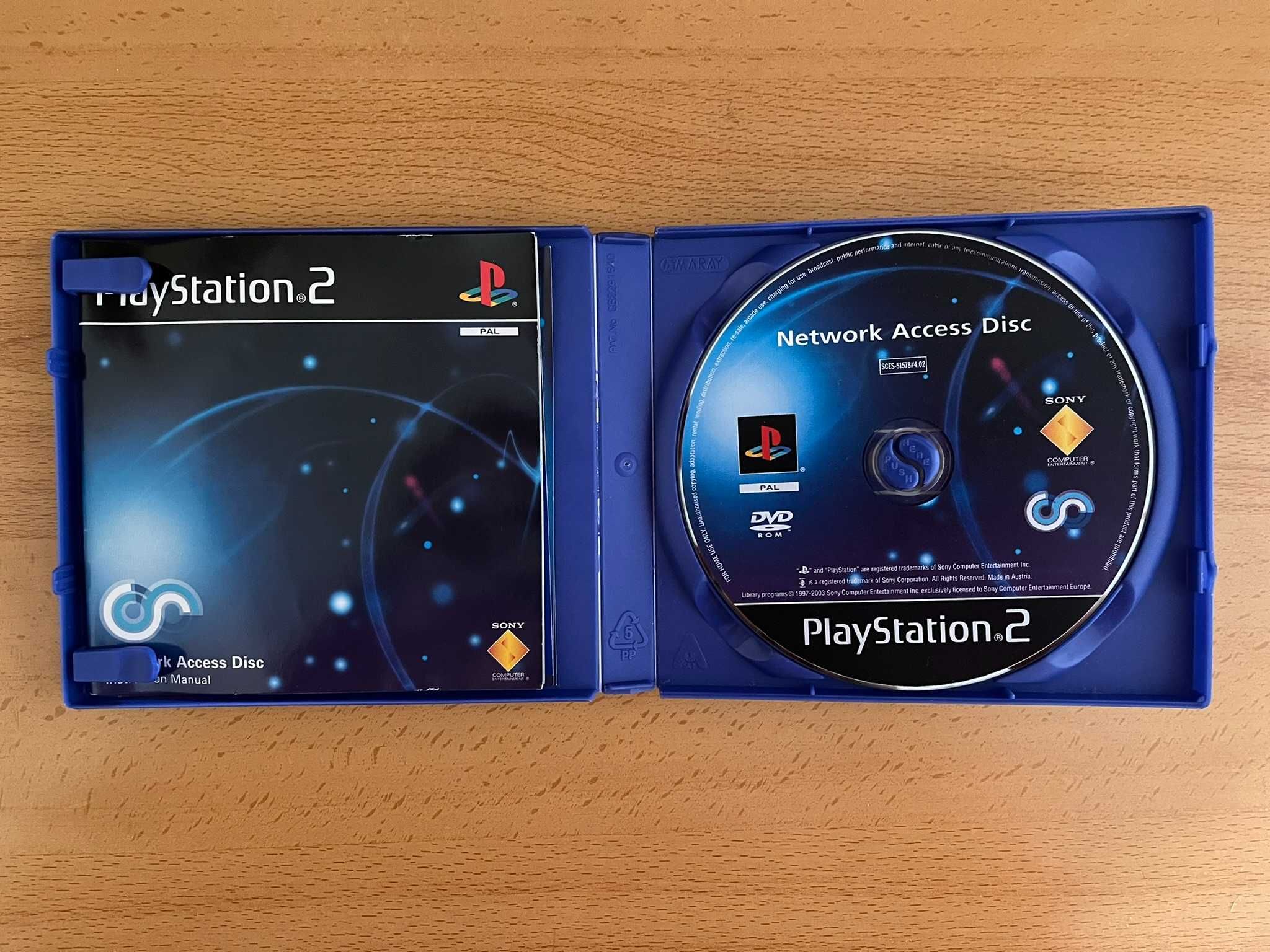 DVD's Network Access para PlayStation 2