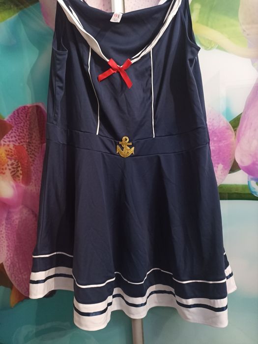 Карнавальный костюм Морячка,Матроска размер 56