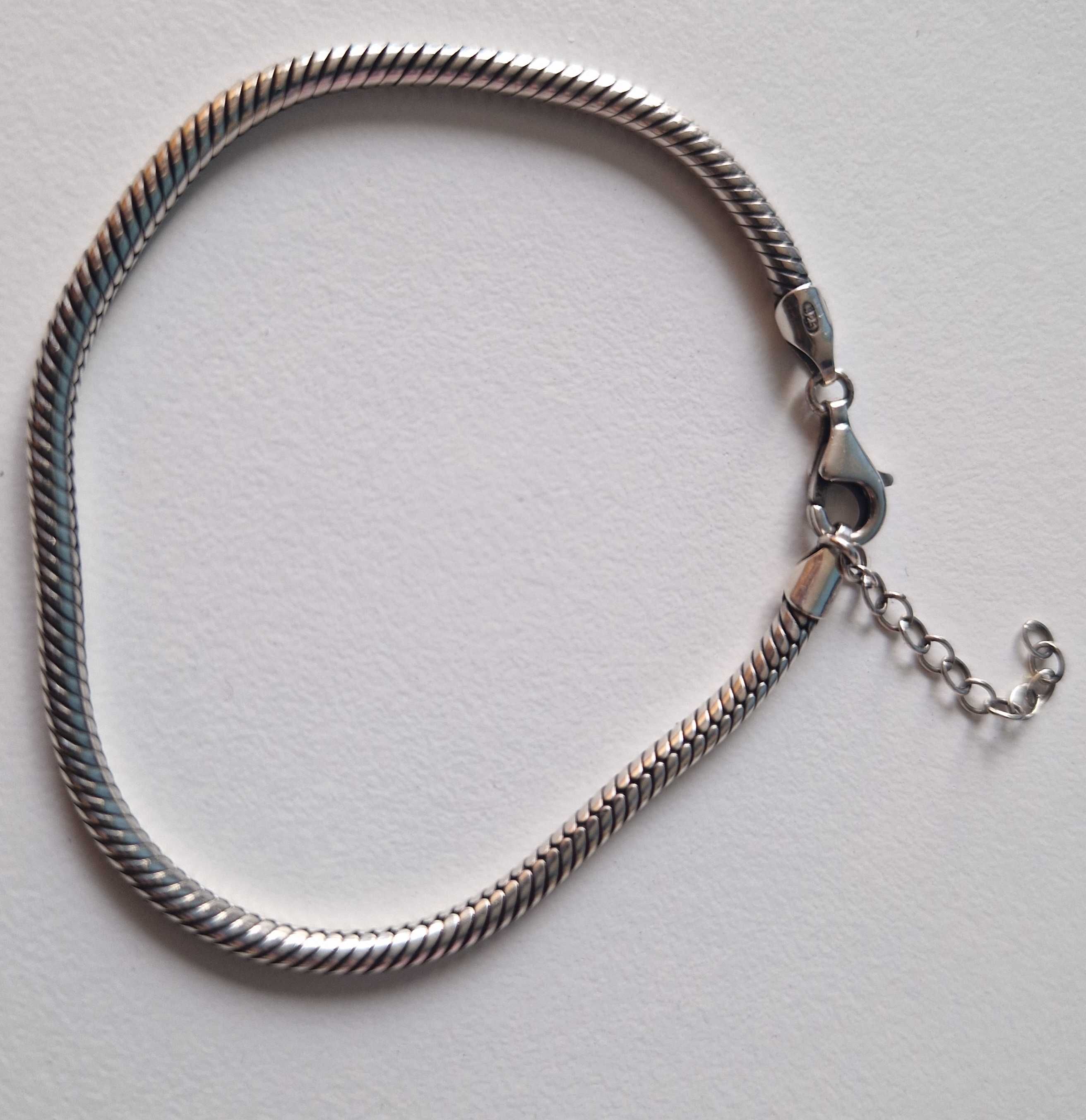 Bransoletka bransoleta srebrna 925 W.Kruk Freedom beads charms