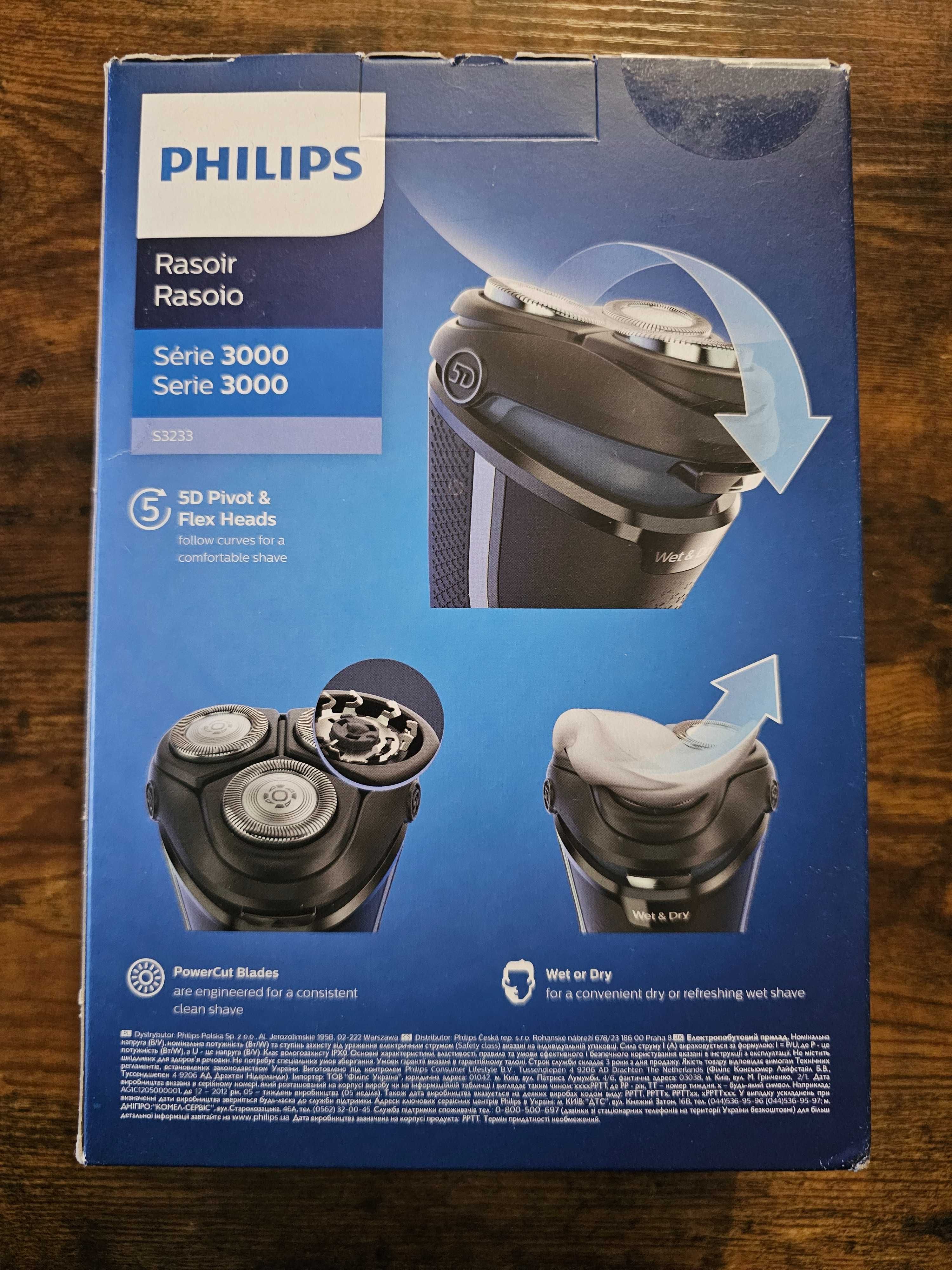 PHILIPS S3233/52
Golarka Męska Głowicowa