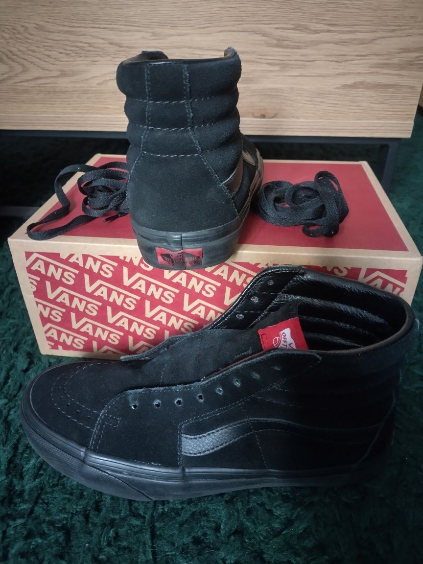 Buty Vans Sk8 Hi czarne roz. 39 (25cm)