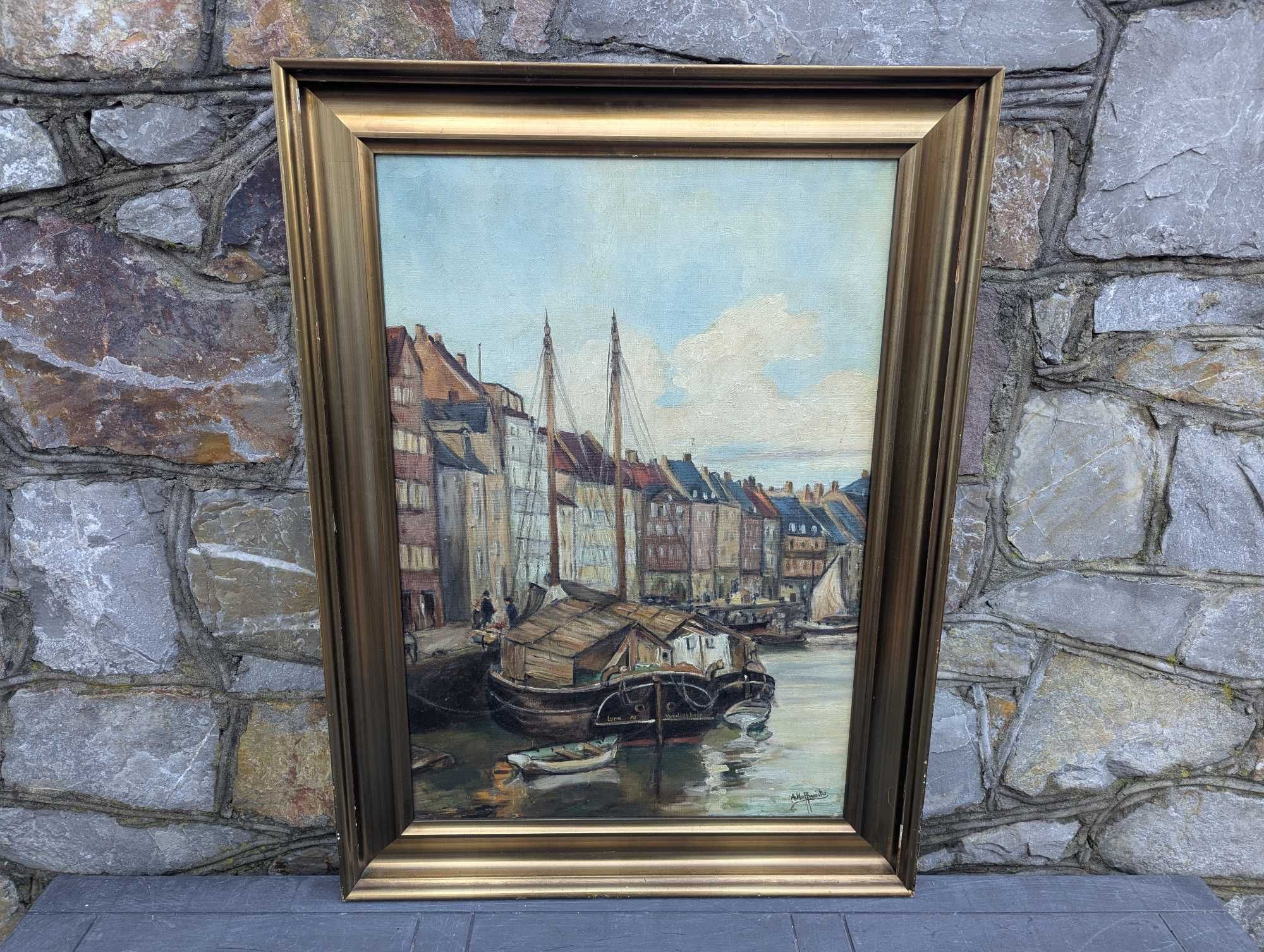 A.Hoffmeister "Vordingborg" Obraz Olejny