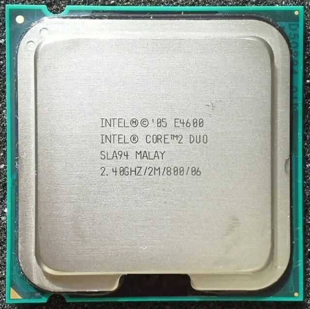 Cpus Intel® Core™2 Duo E4400/E4500/E4600 2M Cache 800 MHz FSB sKT775