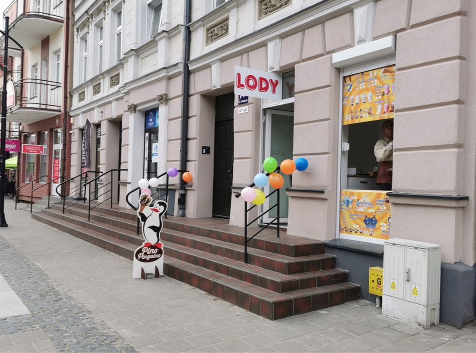 Sprzedam Lokal-Lodziarnia,ul.Staromiejska Lębork