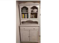 Bielony kredens sosnowy Shabby Chic