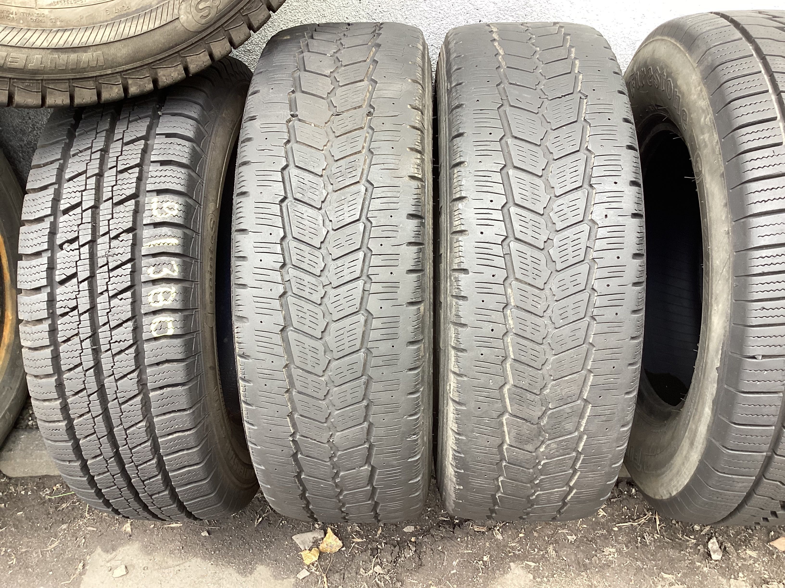 GLOB GUM 205/65r16C  2szt opony zima zimowe dostawcze 4mm 2022r