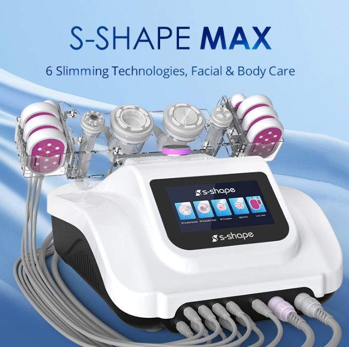 Maquina Cavitação 6 em 1 - S SHAPER MAX COM LIPOLASER