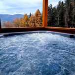 Domek z jacuzzi i sauną bez limitu