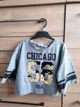 T-shirt krótki szary H&M 8/10 lat