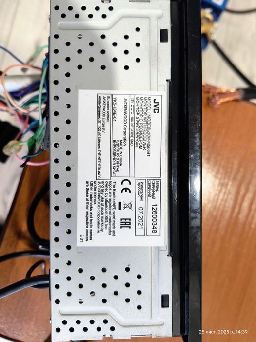 Магнітола JVC KW -M560bt